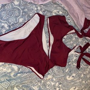 2 brand new bathing suits. Never worn all pieces are XL